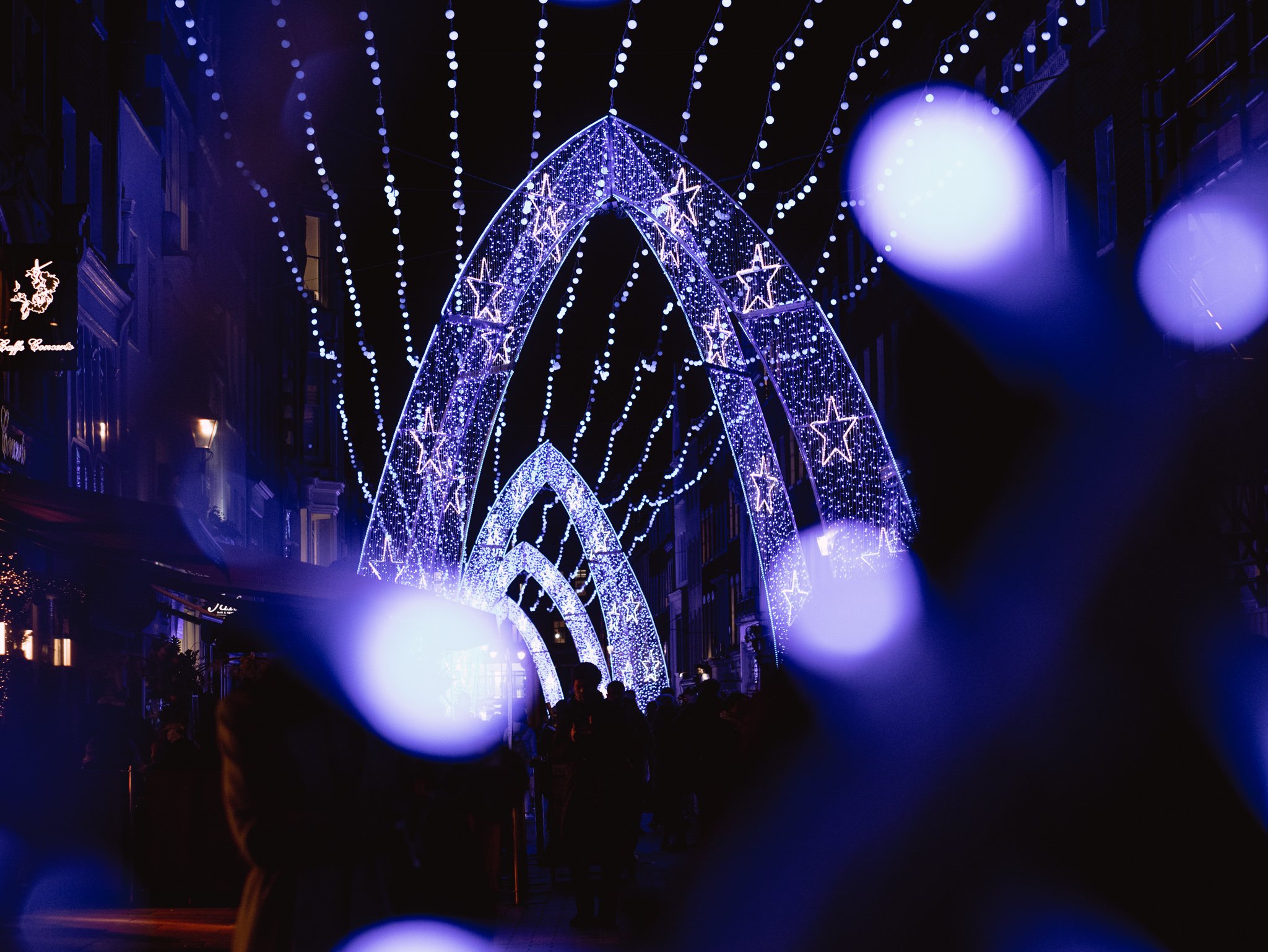 Oxford Street Christmas Lights London 2021 - Amanda N Hammond