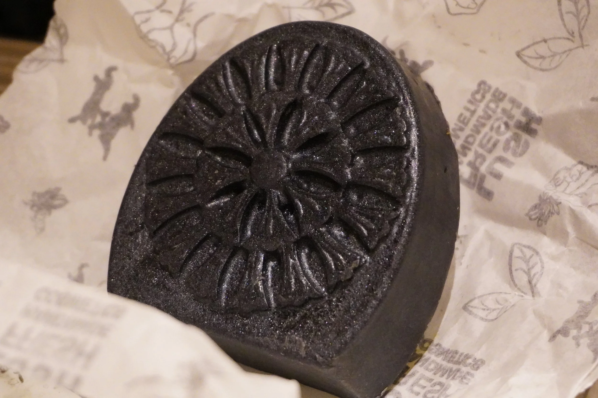 Clarifying cleanser with Lush's Charcoal Facial Bar
