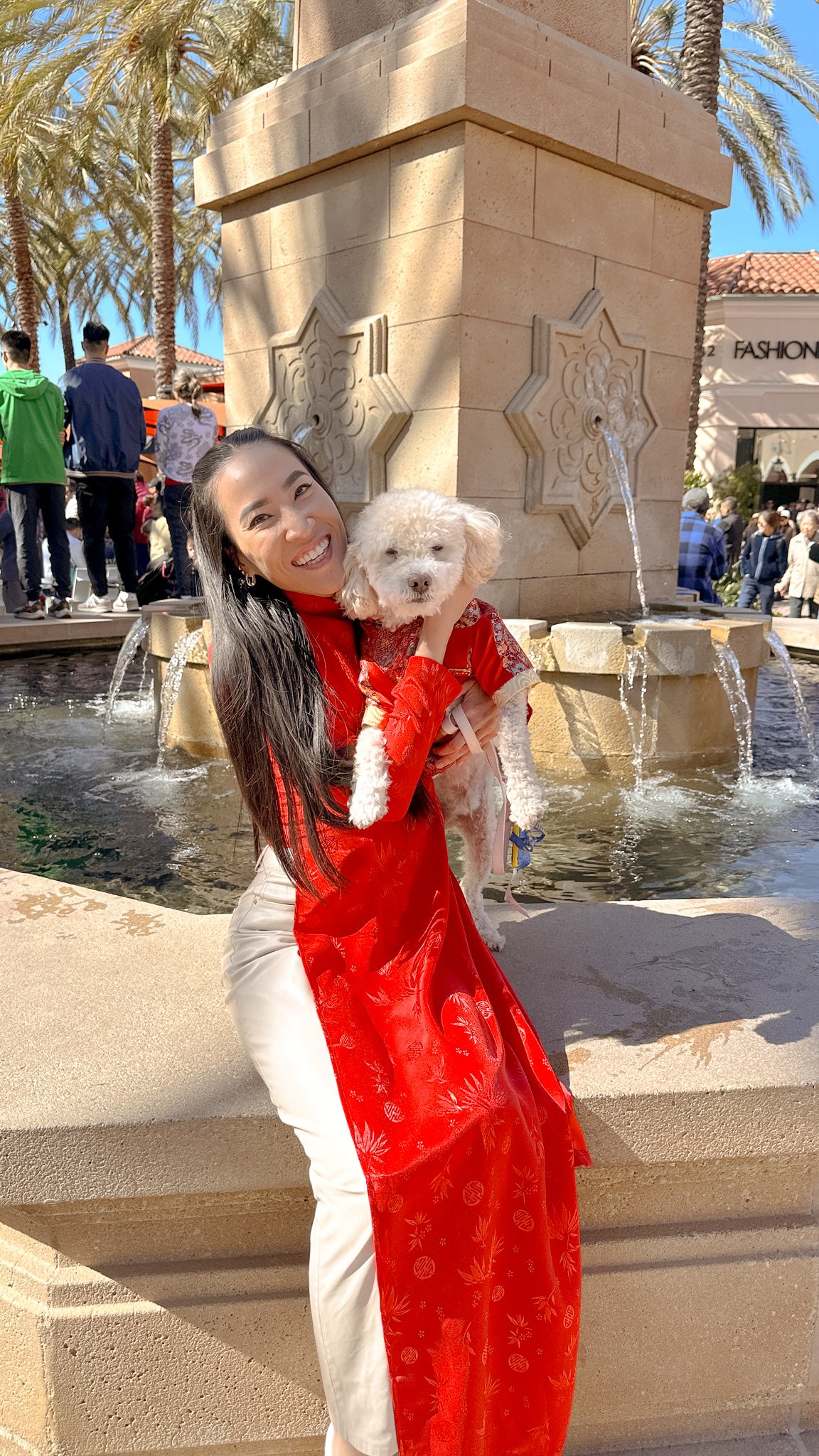 Ao Dai Red Tet Vietnamese Lunar New Year Dog Irvine Spectrum - Amanda N Hammond.jpg