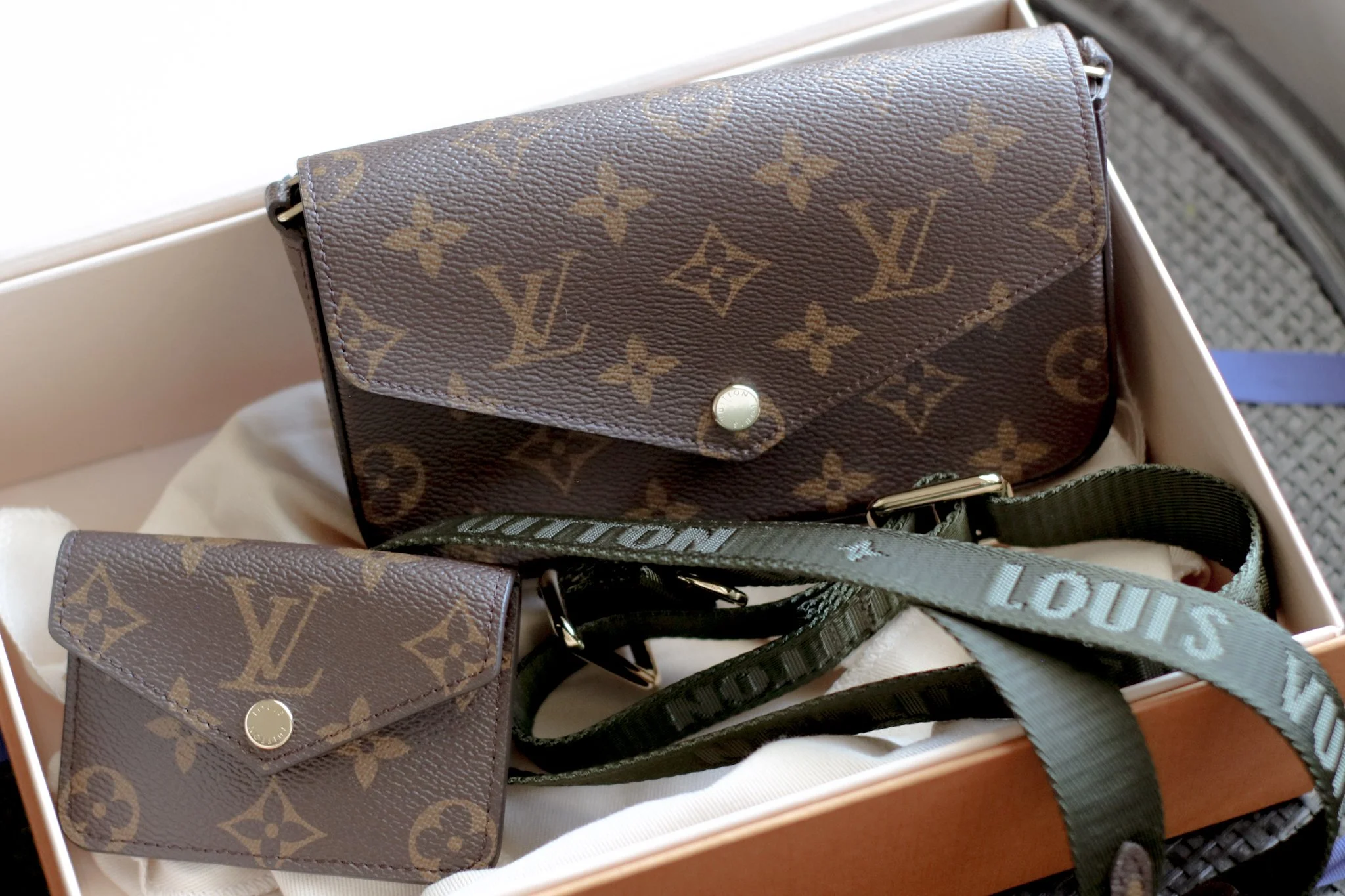 Unboxing &amp; Review of the Louis Vuitton Félicie Pochette Strap &amp; Go Bag