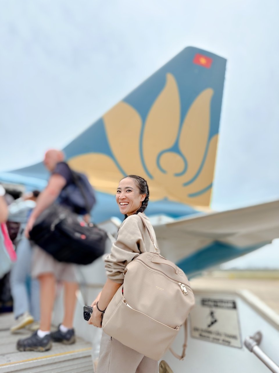 Mina Baie Midi Stevie Backpack Vietnam Airlines - Amanda N Hammond.jpg