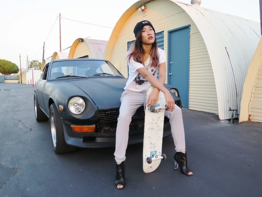 Street Style with the DOPE Gold Logo Beanie