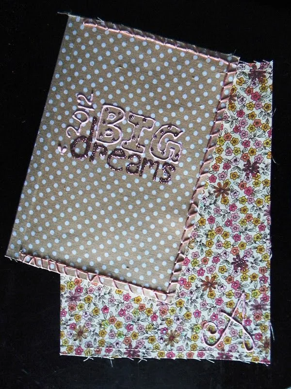 DIY Fabric Journals 