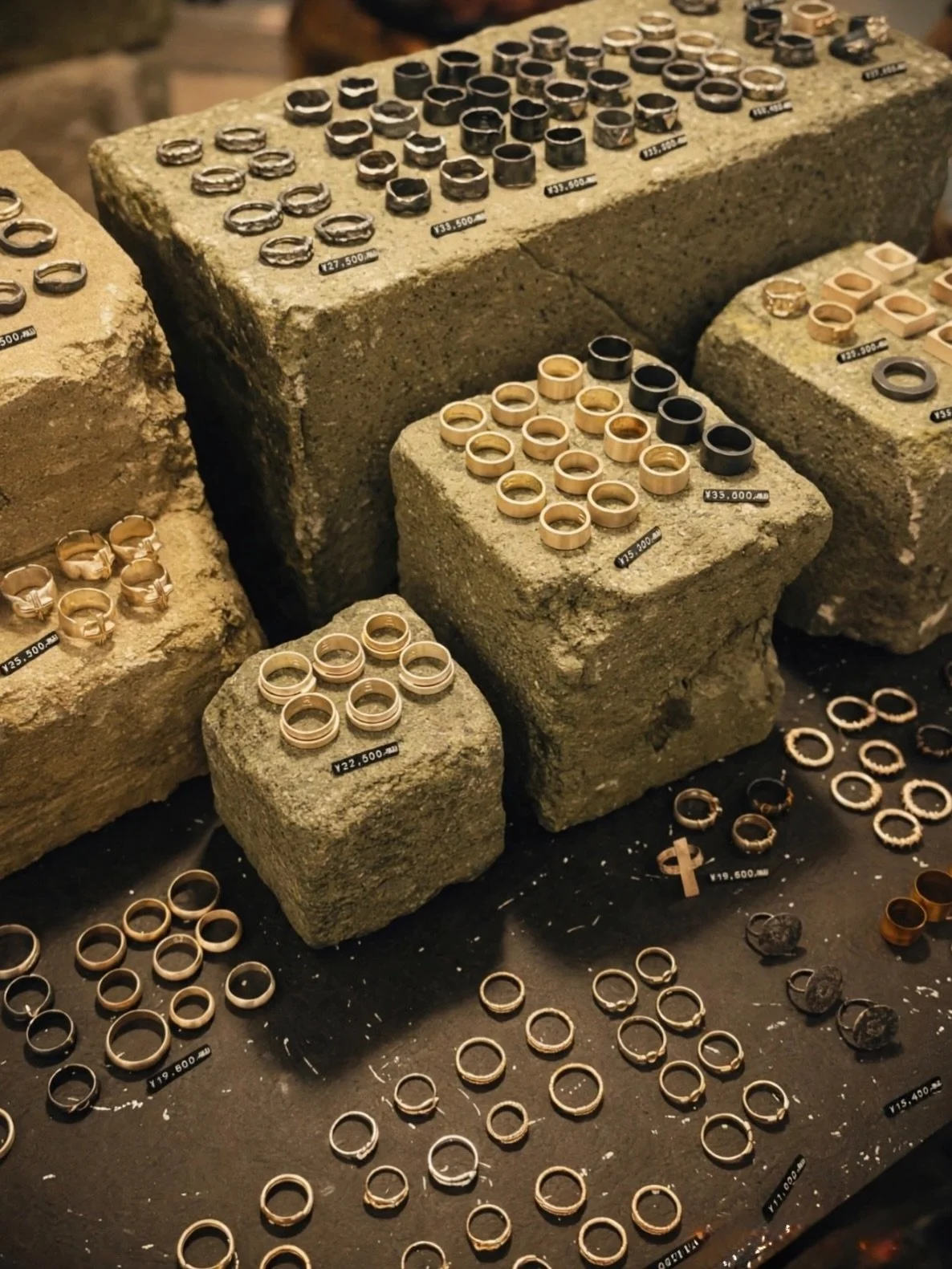 Industrial Forms and Elements of Nature @gift_hand_ 
#tokyojewelry #jewelrydesigns #handcraftedjewelry #harajuku #japanjewelry