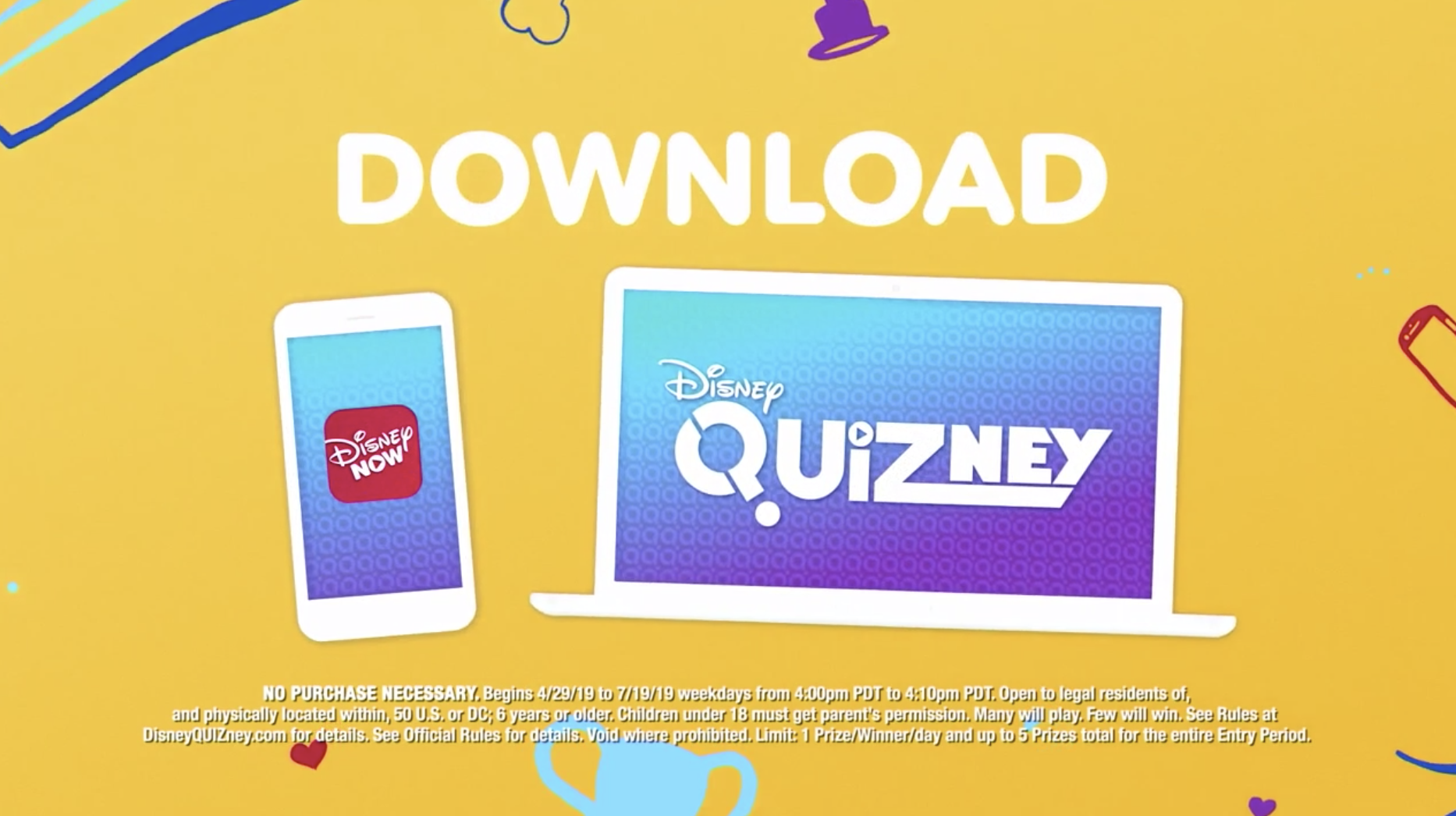 Disney NOW Quizney Download
