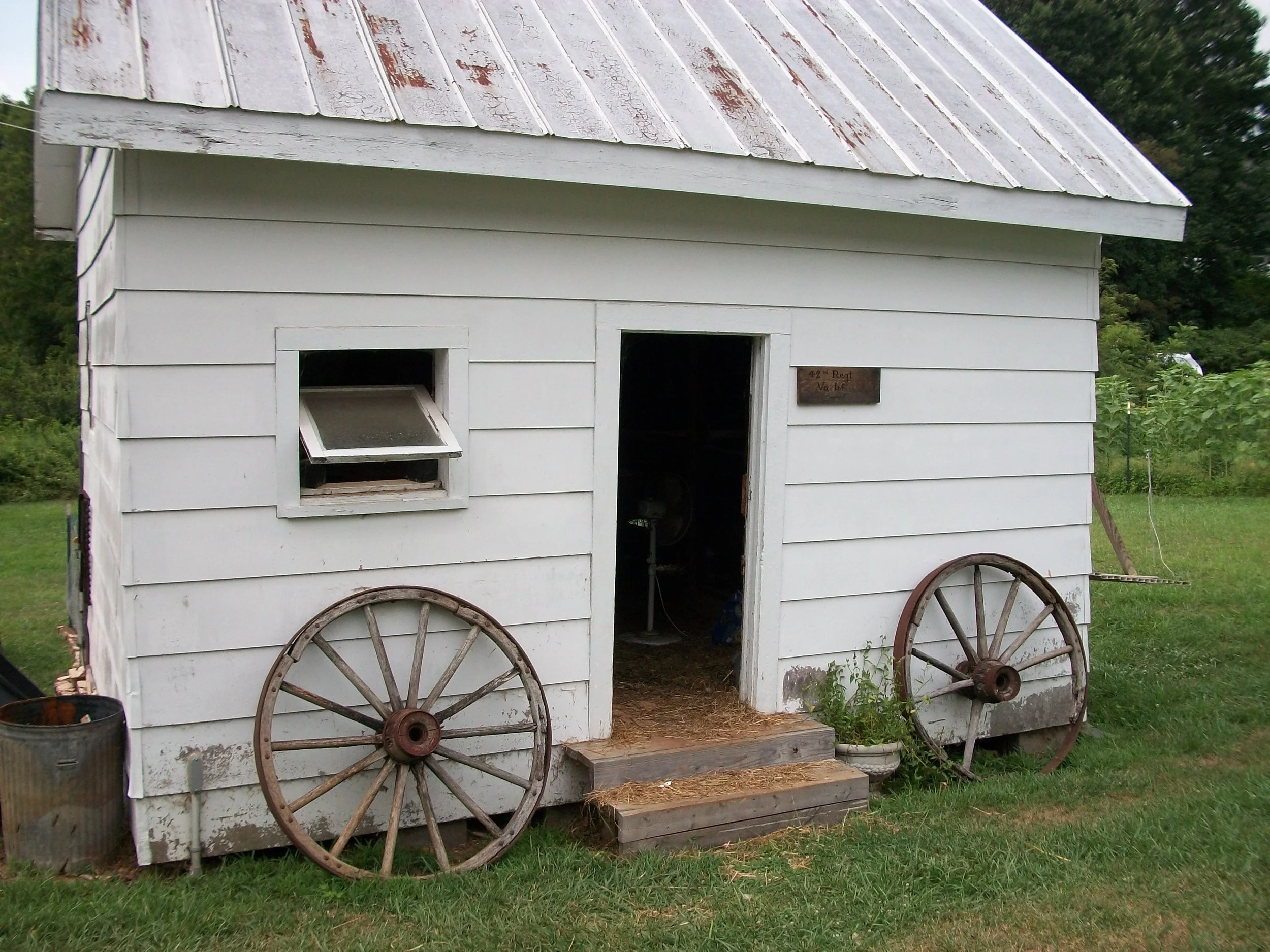 The first barn