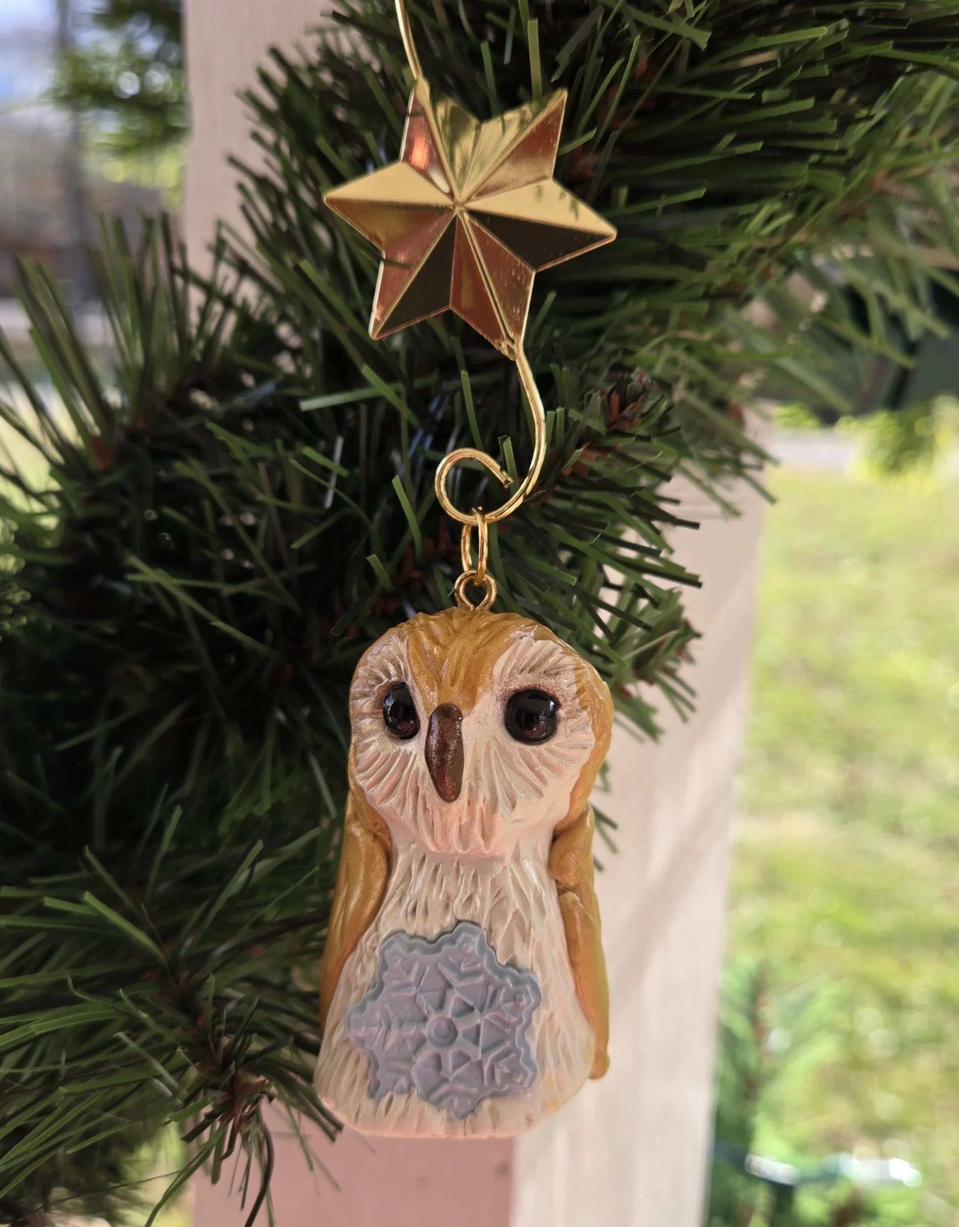 Forest Critter Miniature  Ornaments