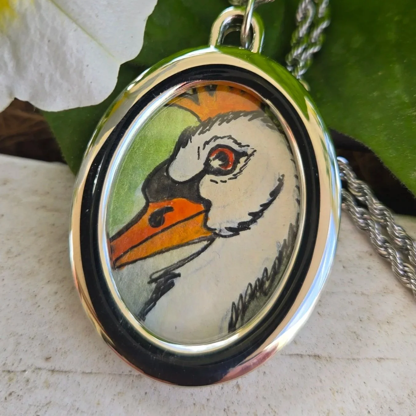Watercolor Necklace