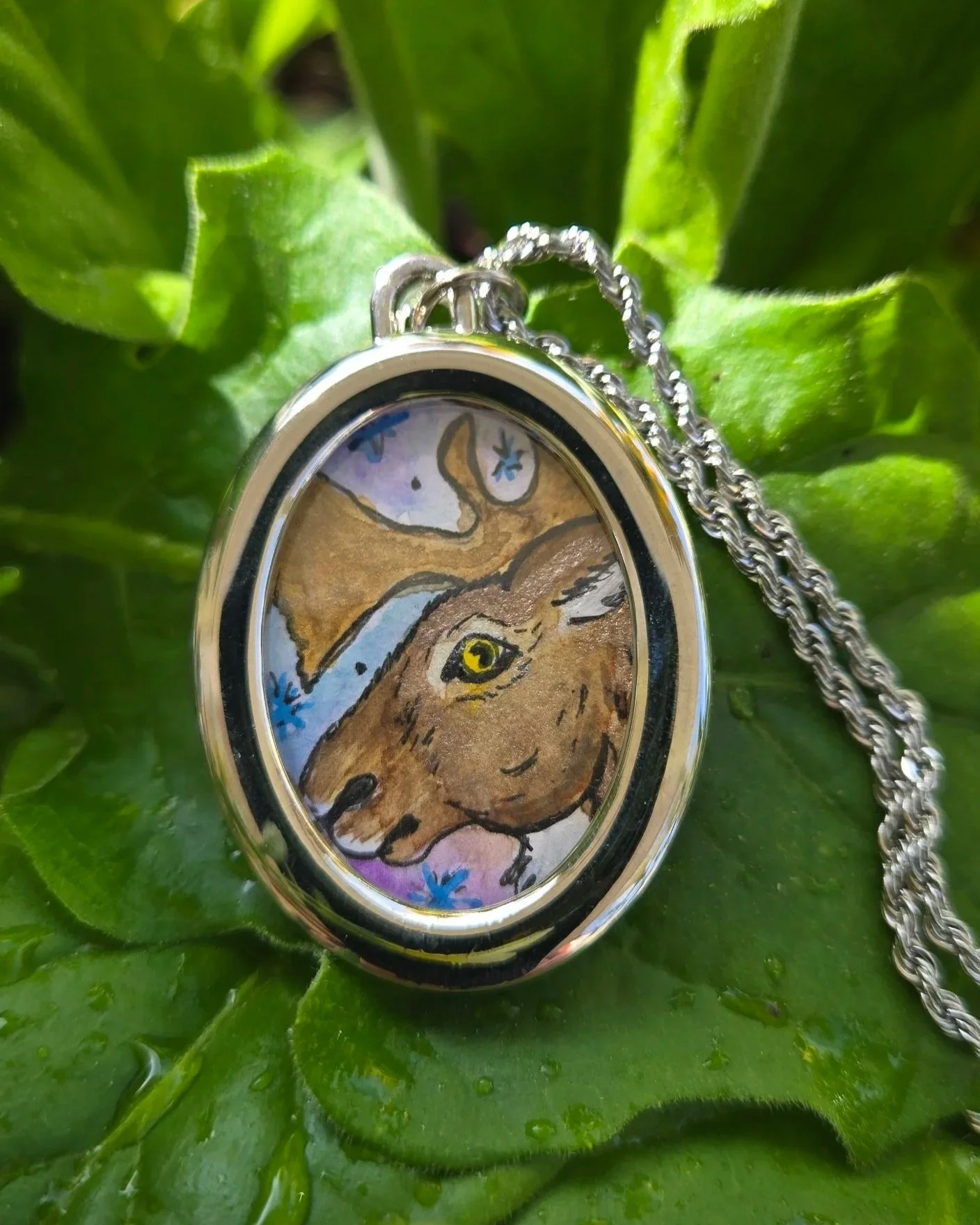 Watercolor Necklace