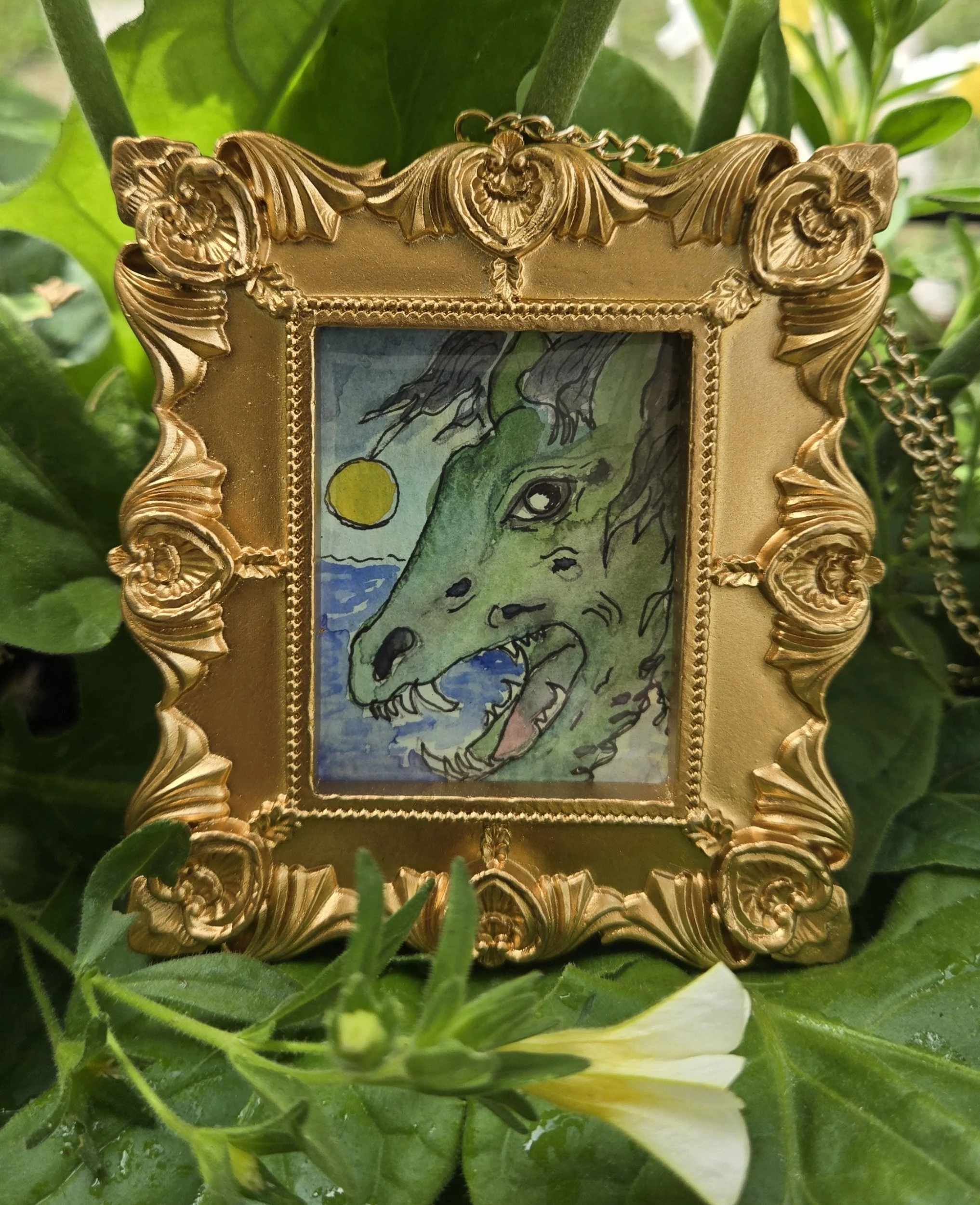 Original Watercolor Paintings Mini, Shape Shifter