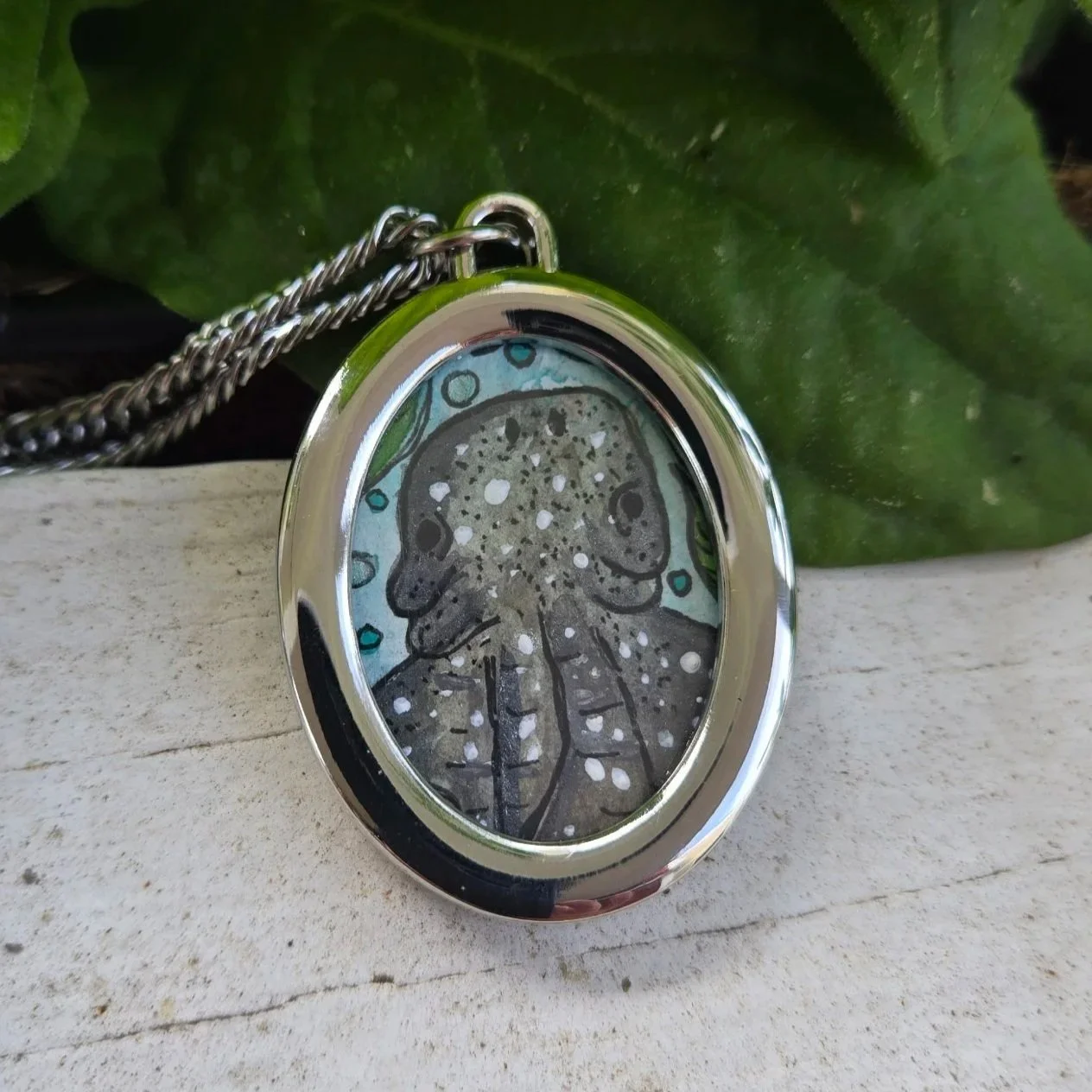 Watercolor Necklace