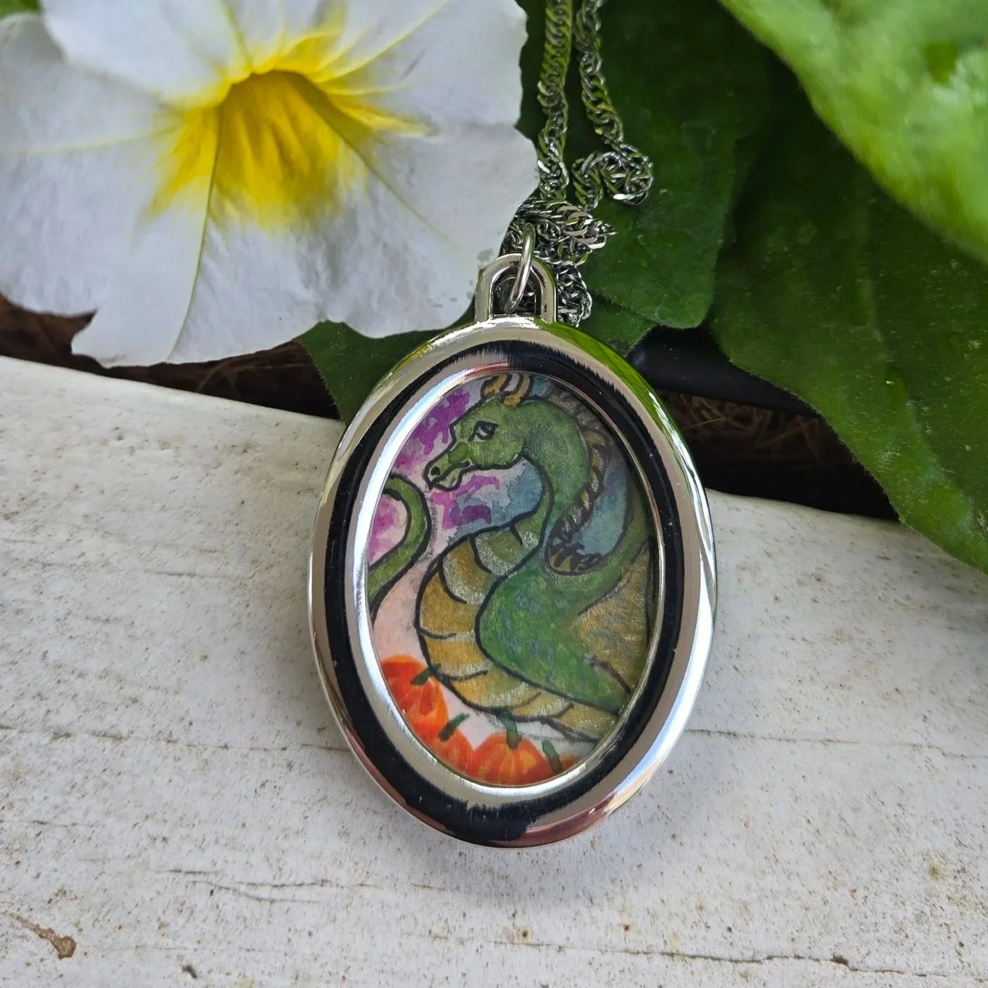 Watercolor Necklace