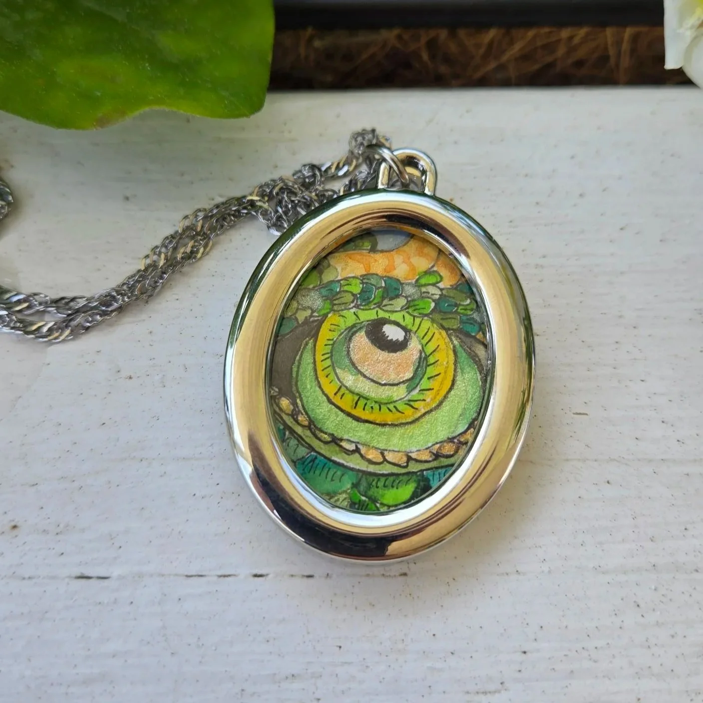 Watercolor Necklace