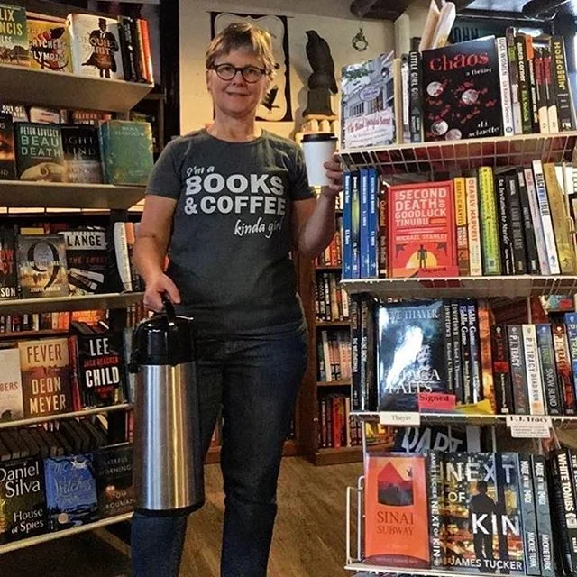 We are so happy to supply☕️ for the best mystery 📚 store in town! #shoplocal #bobsjavahut #onceuponacrime #uptowncoffee #mplscoffee #coffeelover  #booklover #coffeeadict