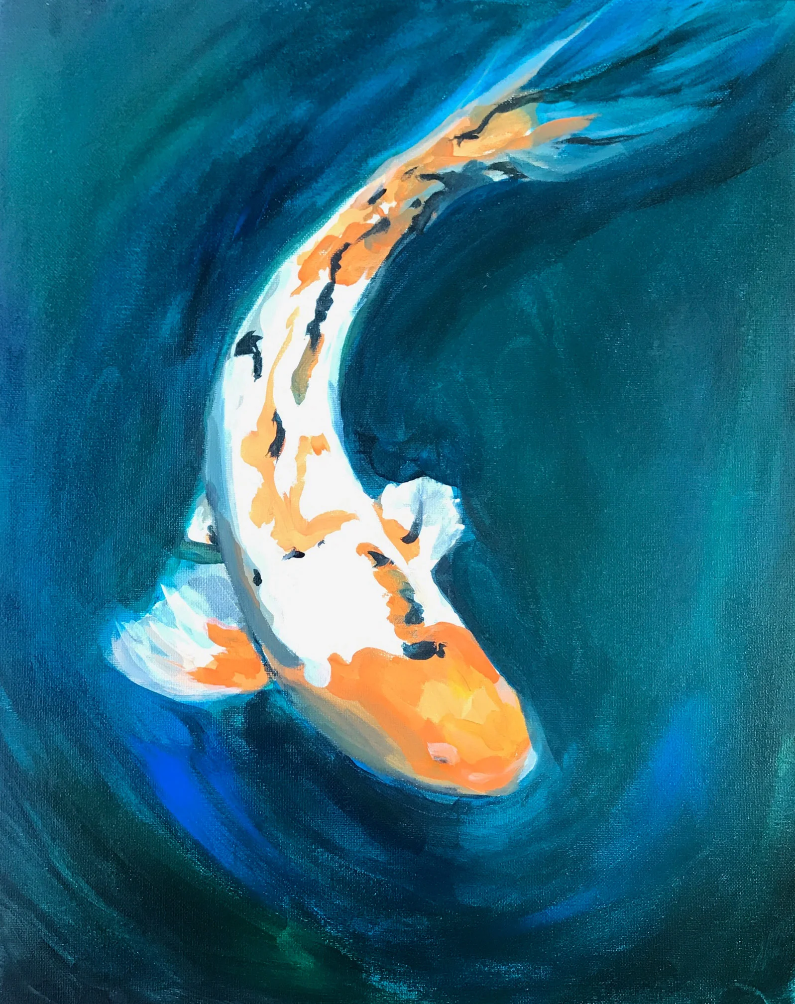 Painting Party - Koi Fish