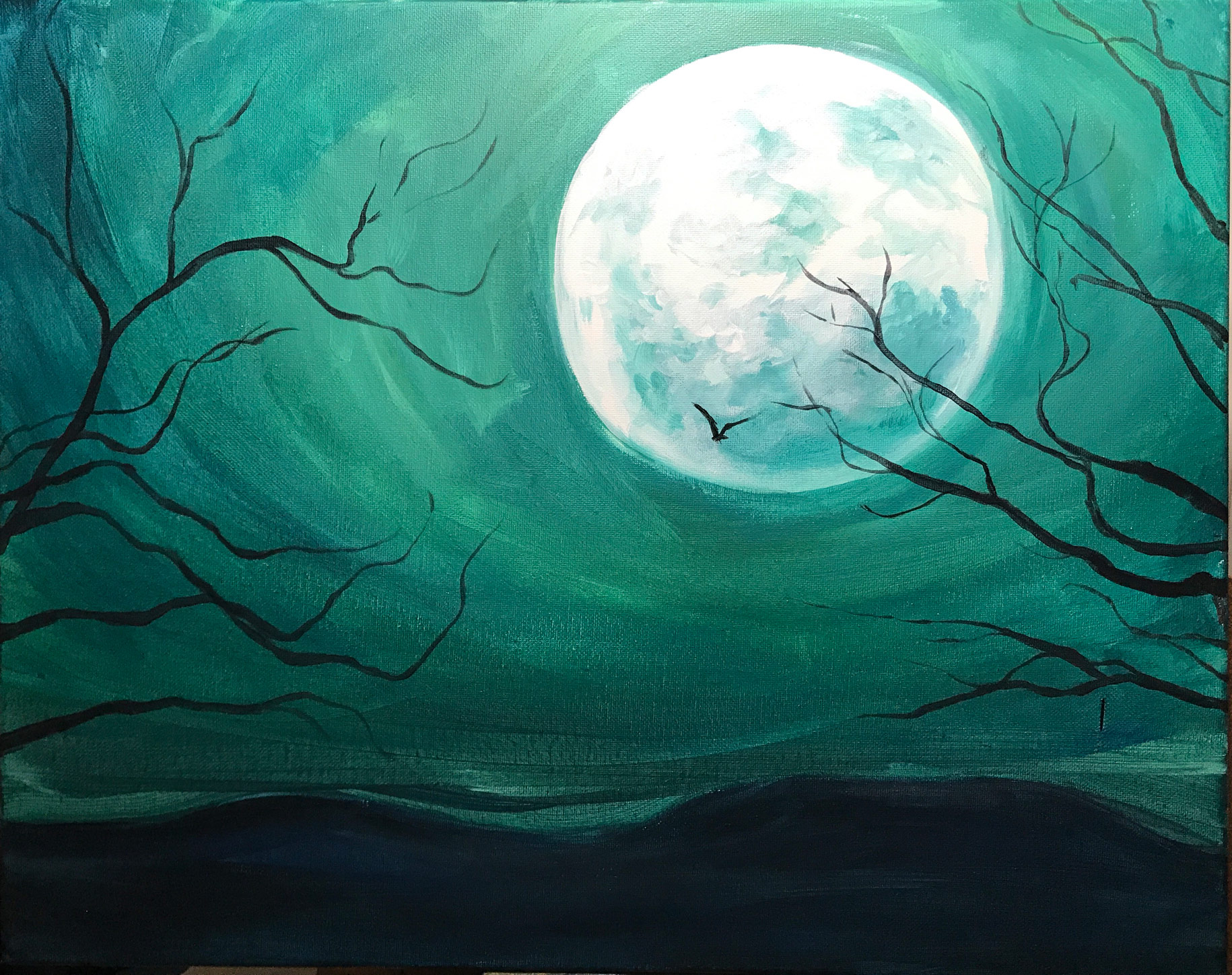 Painting Party - Moon