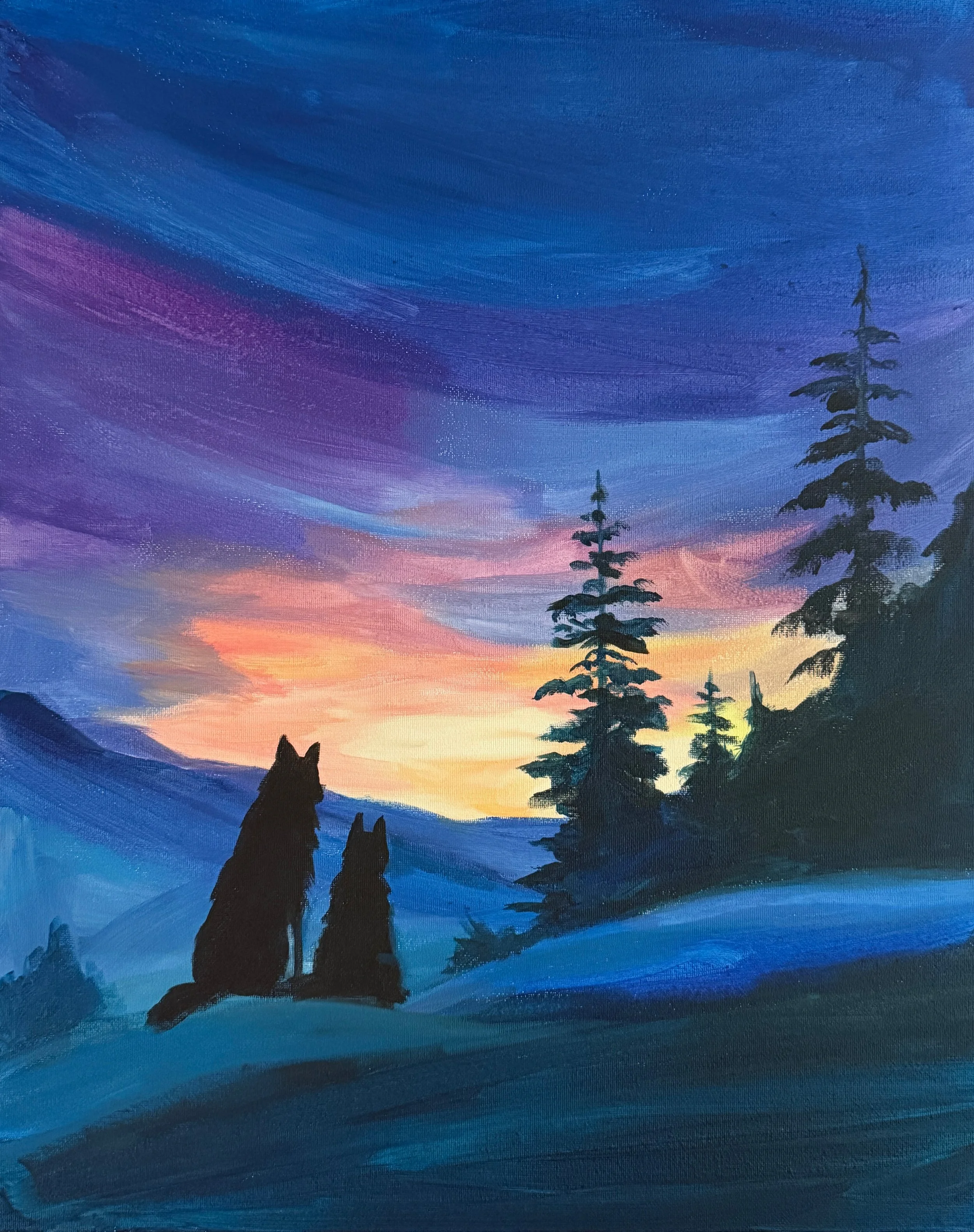 Parent &amp; Teen Paint Party at Arts on the Lake