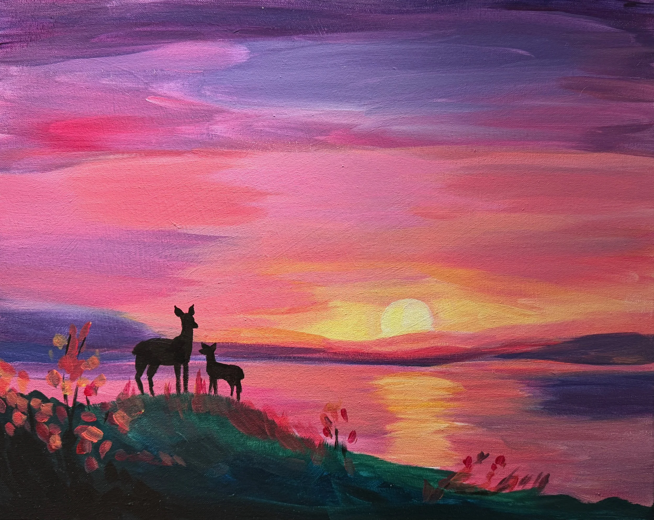 Parent &amp; Teen Painting Party at CoveCare Center
