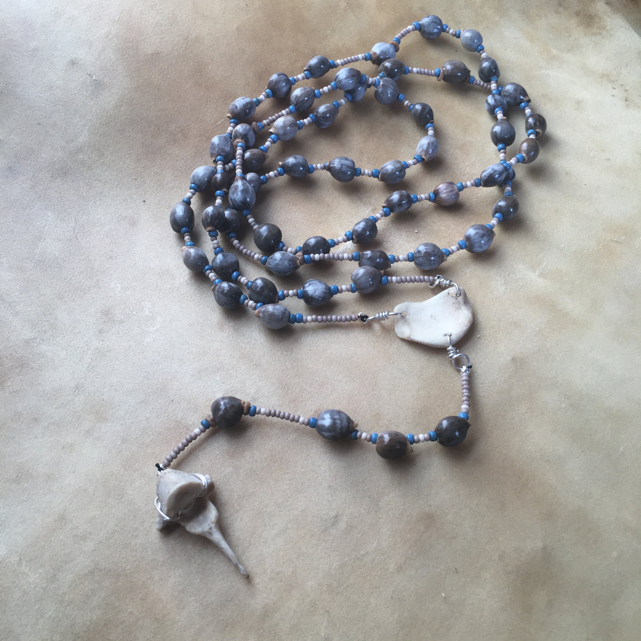Rosary made from Job's Tears