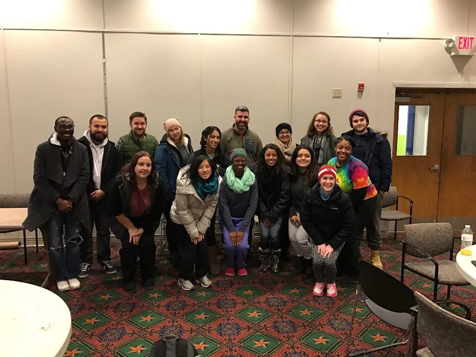 University of North Texas Alternative Spring Break group enjoyed their service trip. AMP and Mission STL staff accompanied with them.