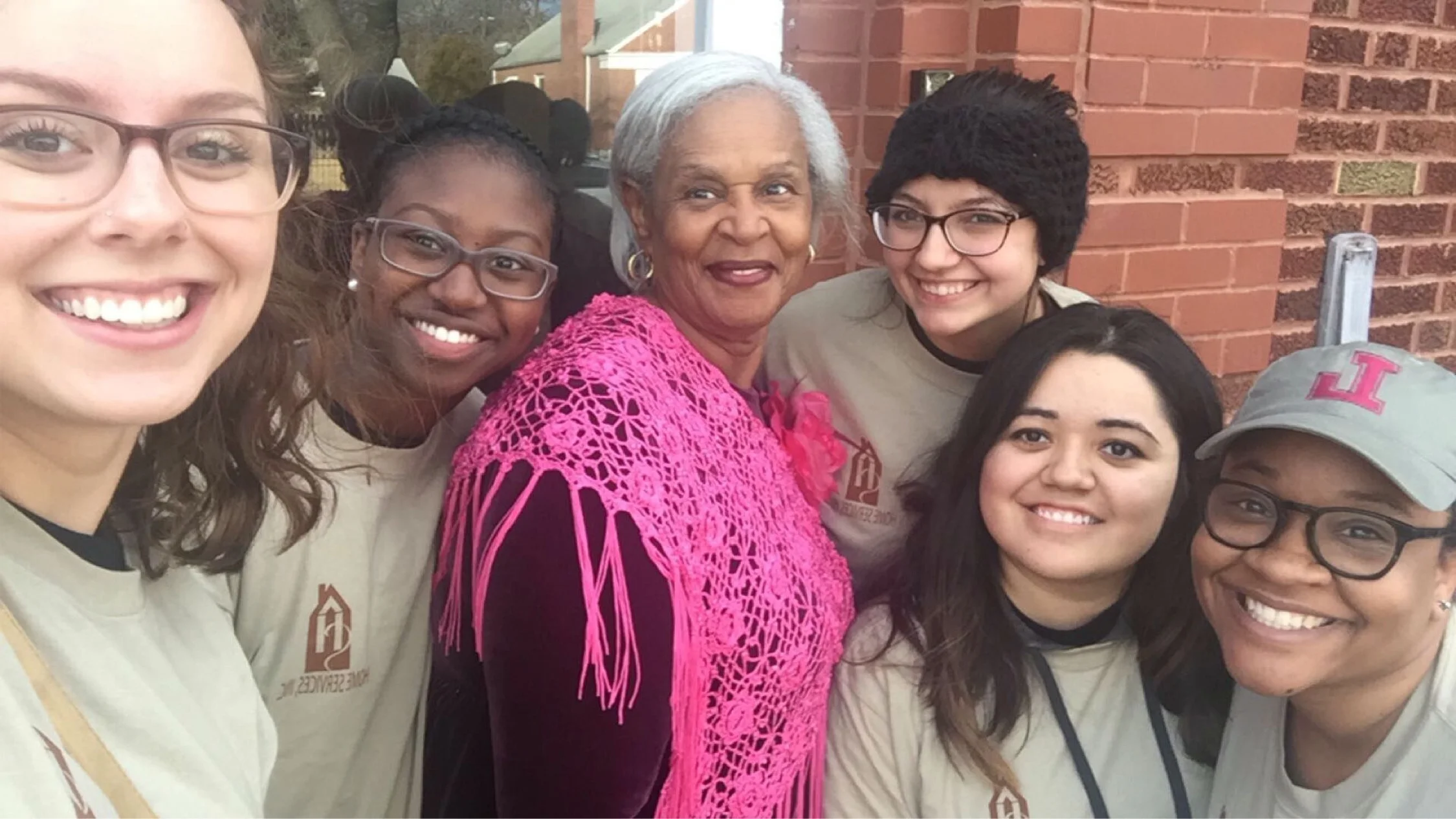 UNT built relationships with local residents they served.