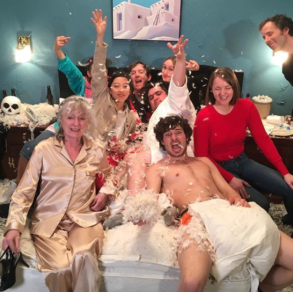 Staying out of the shit bath (post shoot for 'Needle and Thread'), photo: @agesandages