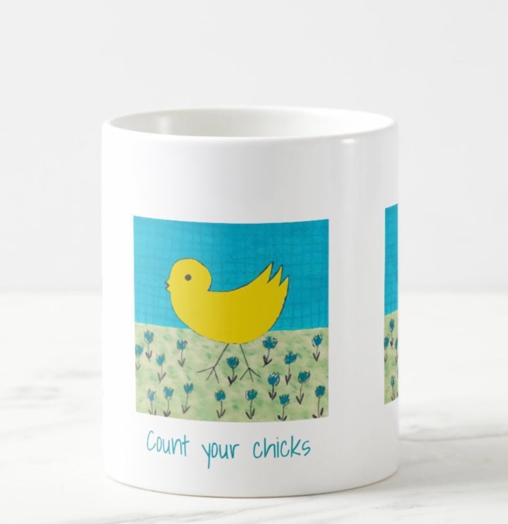 Easter chick fun🐥🐣
Spring Fever link gets you there!
#coffeetime 
#easterdecor 
#teatime 
#eastermug 
#cutemugs 
#easterchick 
#morningcoffee