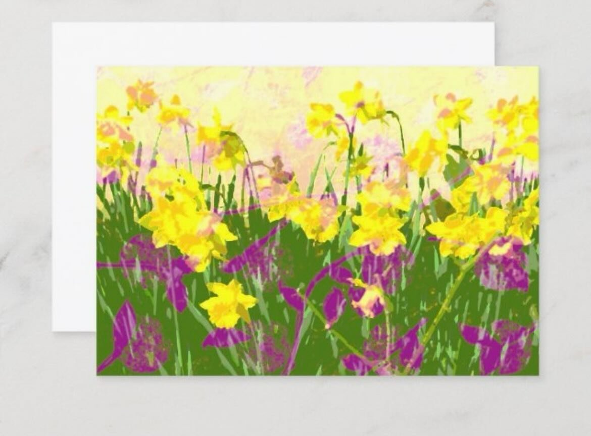 Monet daffodils for mom💞
Click on sensory nature link in bio to order and customize 
#mothersdaycard 
#mothersanddaughters 
#daffodils 
#monet 
#sanfranciscoartist 
#surfacepatterndesign 
#greeetingcards