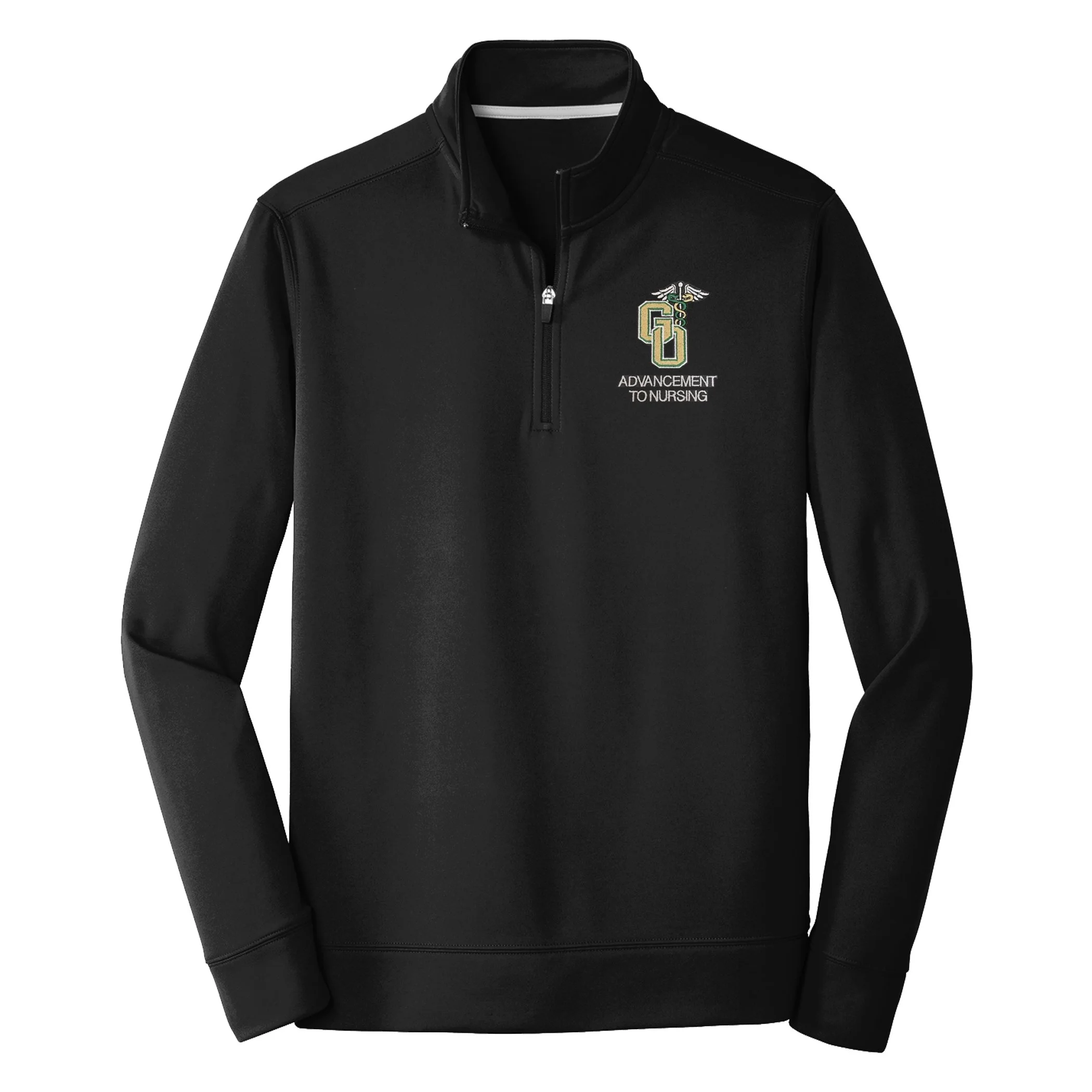 fleece 1/4 Zip Embroidered with Name and Class