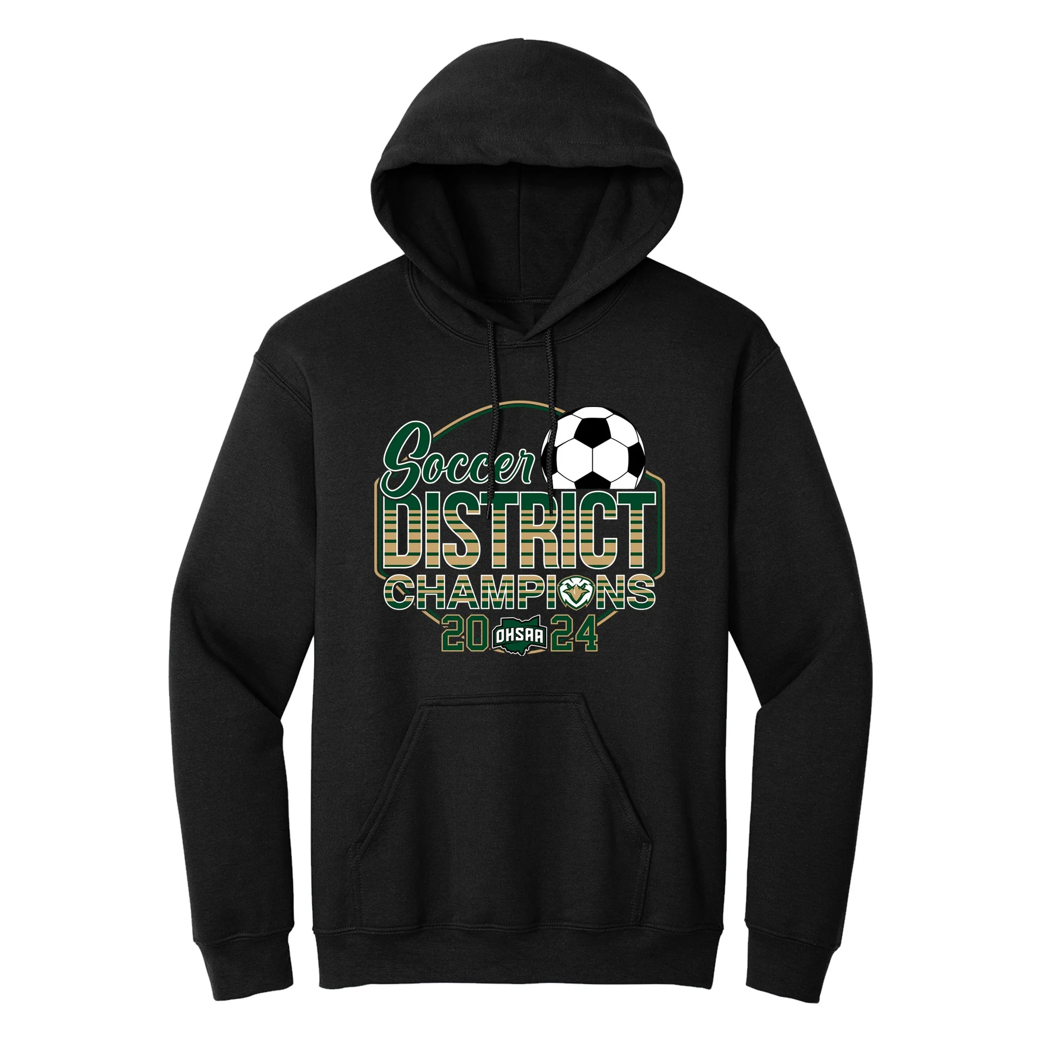 50/50 Hoodie-black