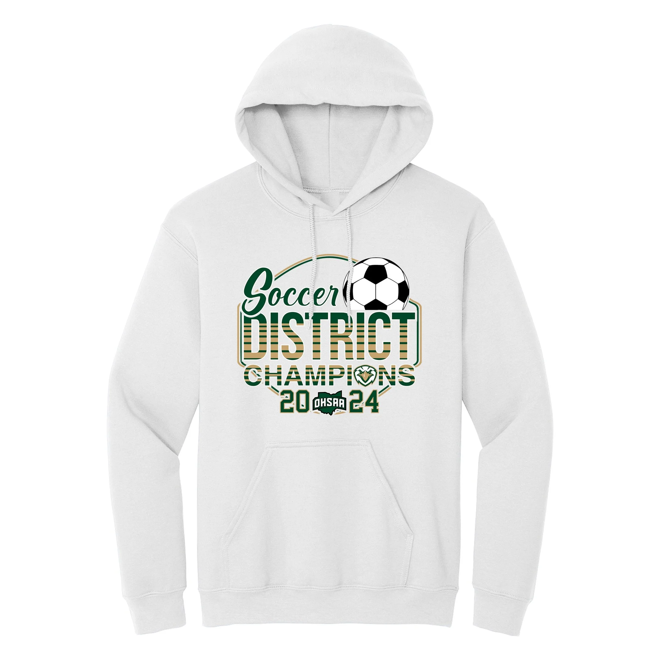 50/50 Hoodie-white