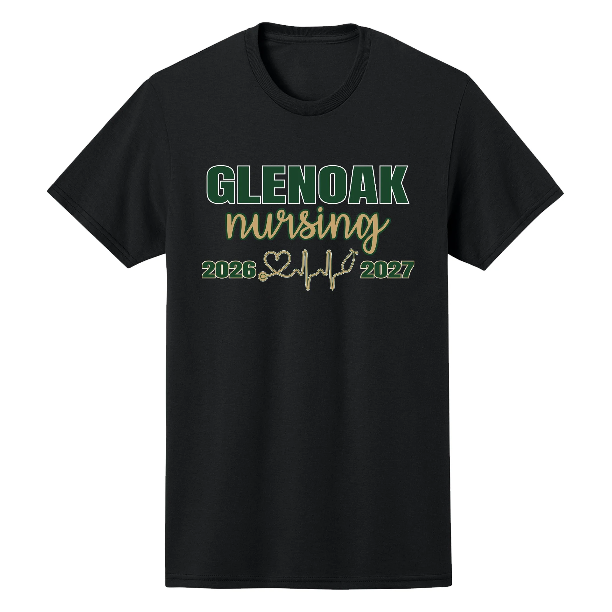 50/50 Black Short Sleeve Tshirt