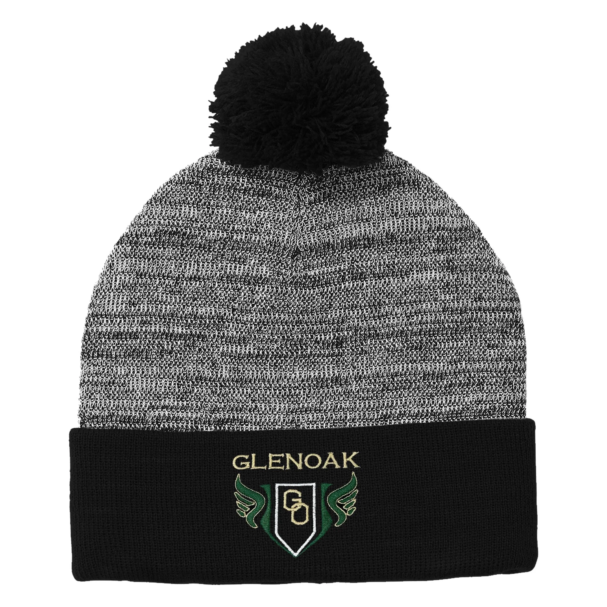 GlenOak Track Pom Pom Beanie