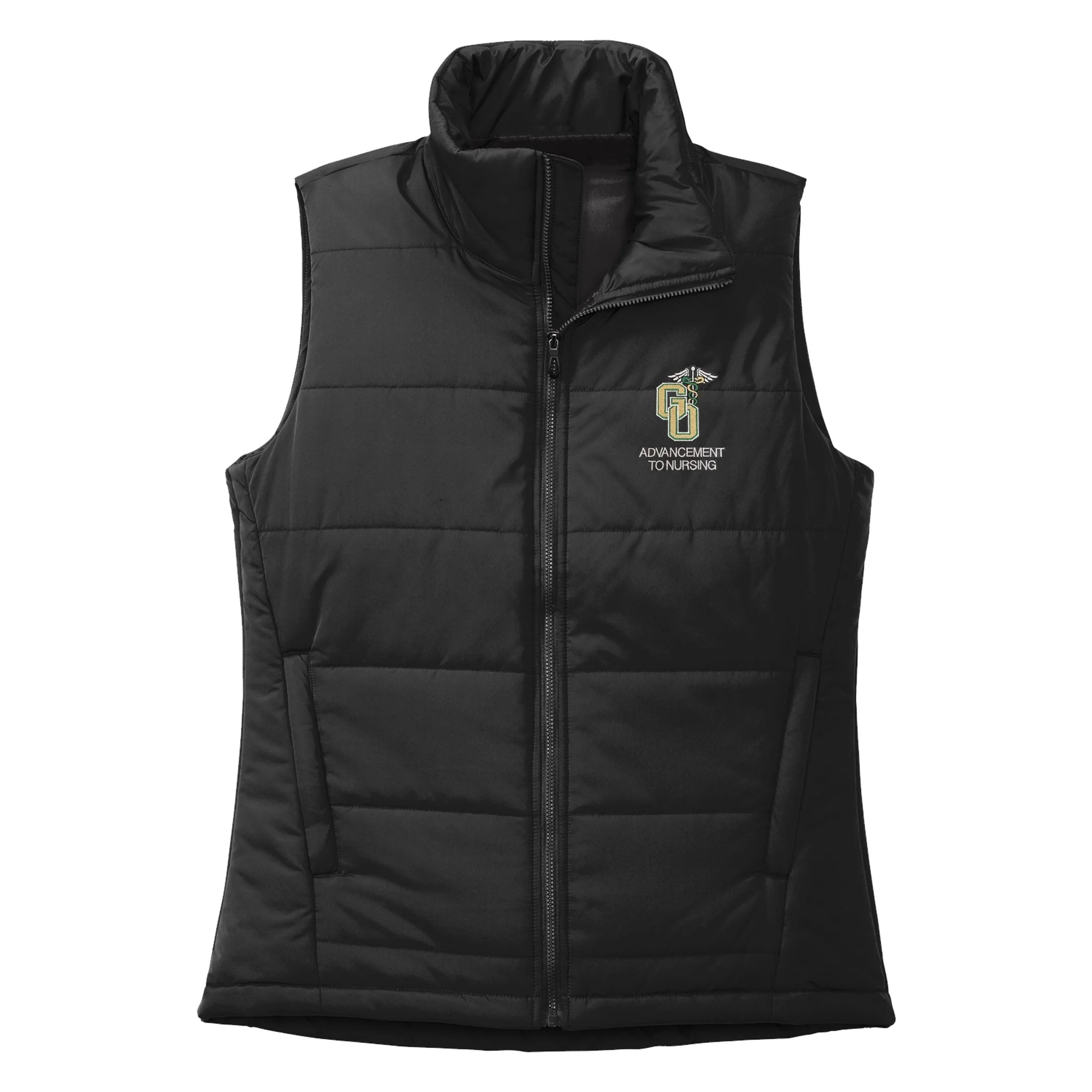 Ladies Port Authority Puffer Vest Embroidered