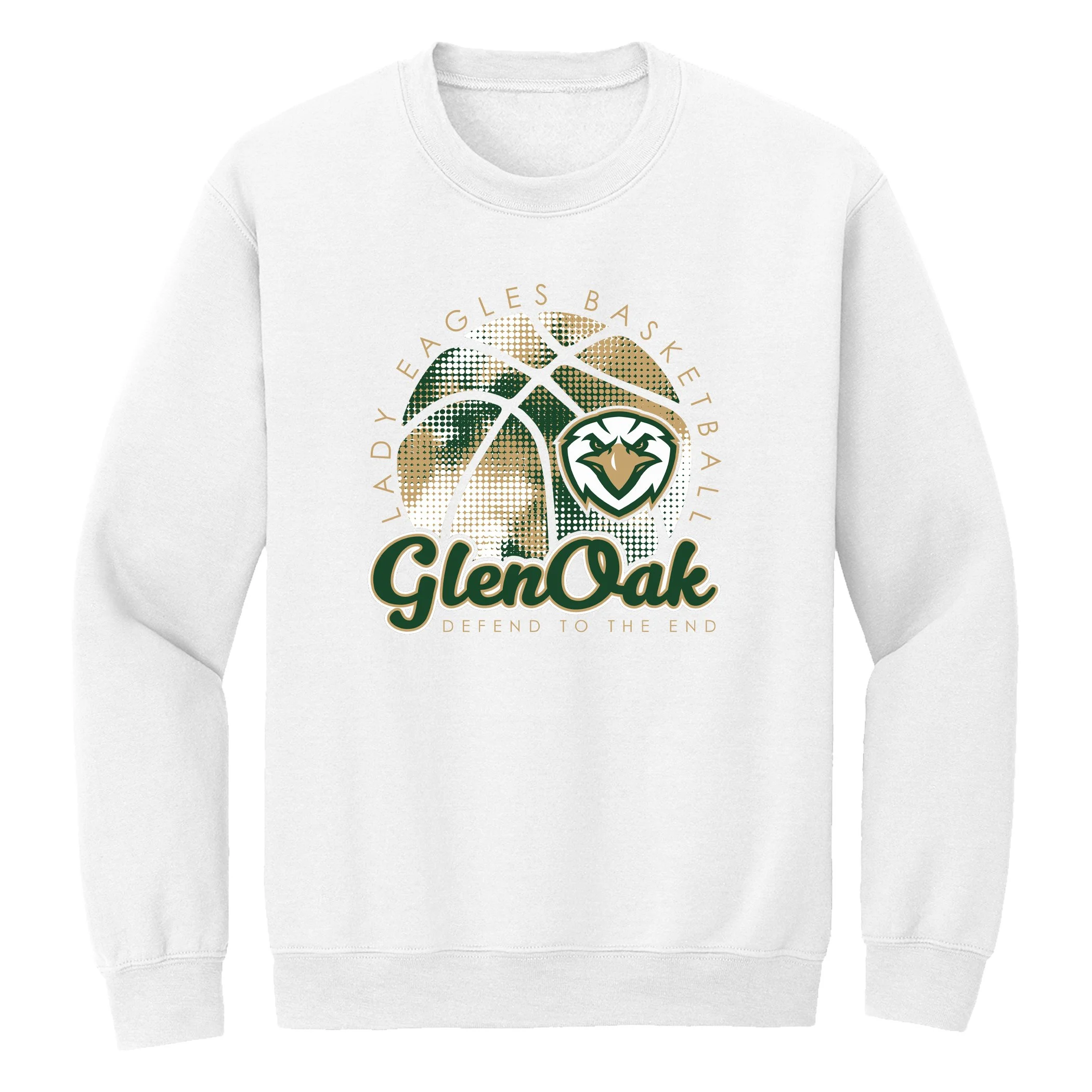 50/50 Crewneck Sweatshirt - White