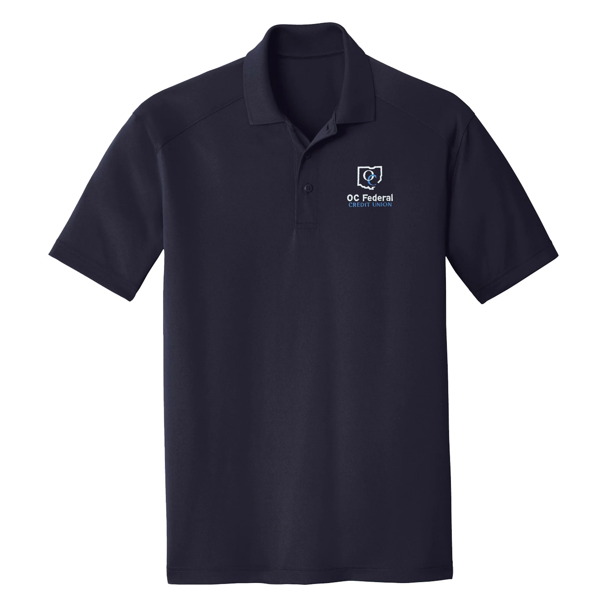 Unisex Lightweight Polo in Navy