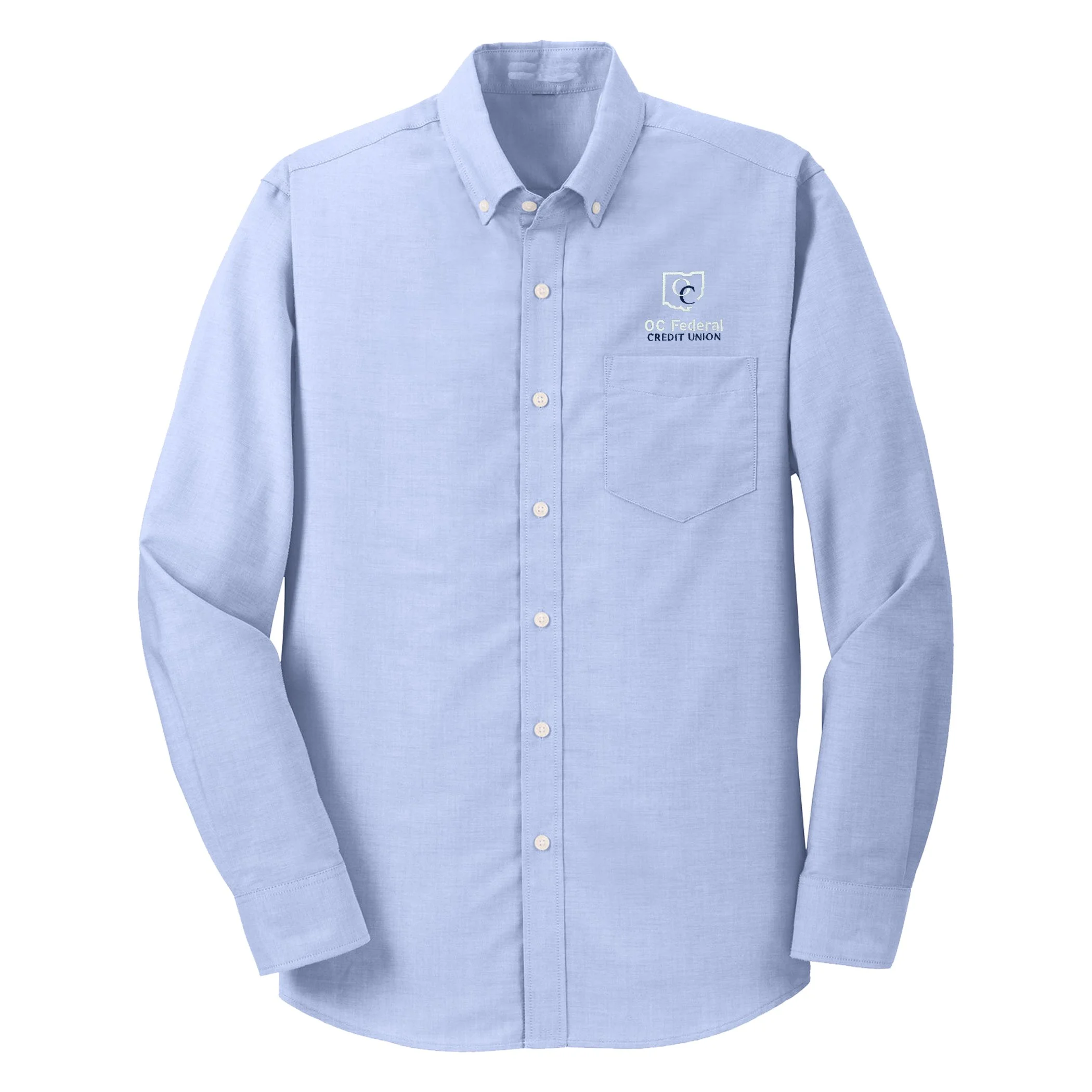 Unisex Oxford Shirt in Oxford Blue
