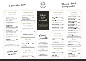 Our Food Menu | Winner Winner