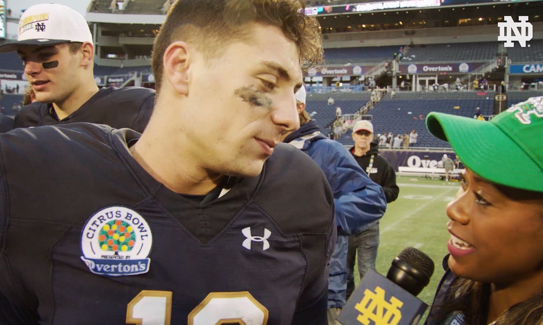 Instant Reaction | @NDFootball vs. LSU in Citrus Bowl: Ian Book (2018)