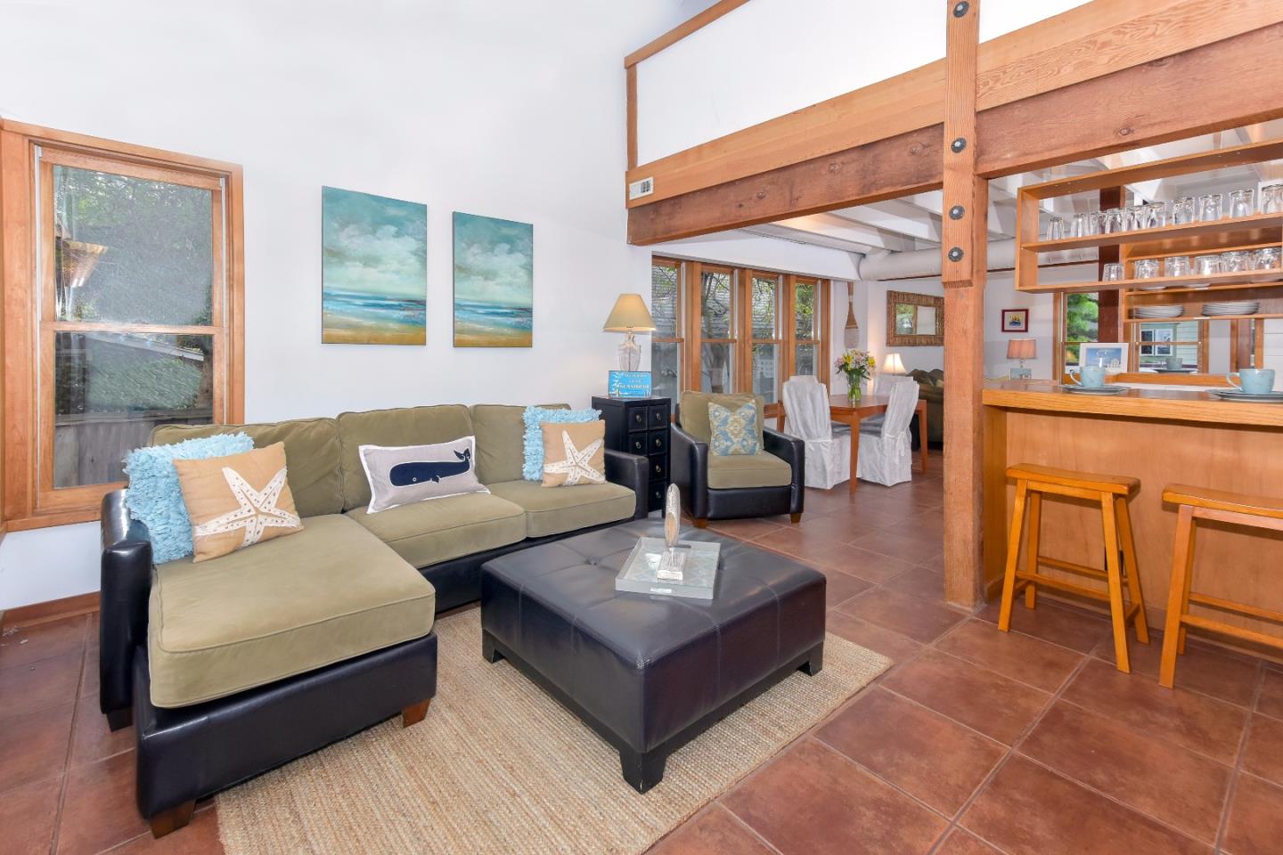 OLD:Cozy Cove living room and furniture.