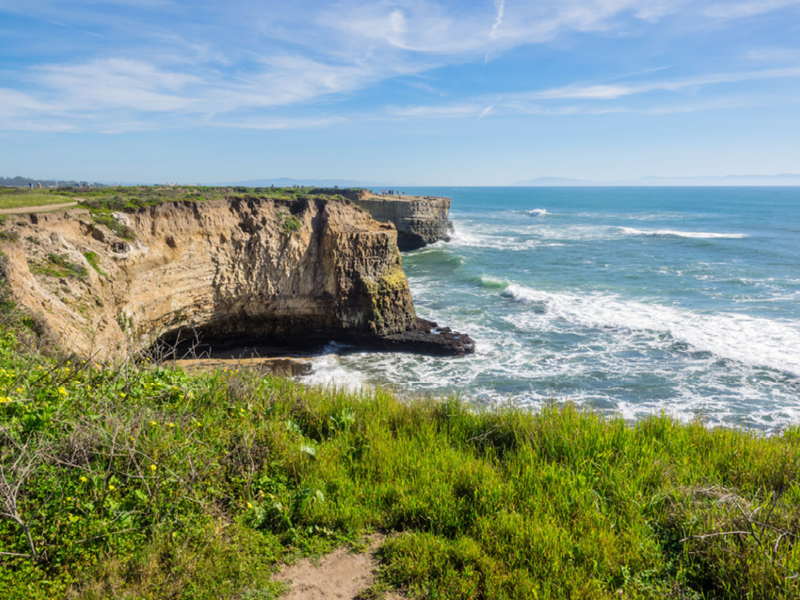 Hiking in Santa Cruz, CA – along seaside bluffs at Wilder Ranch State Park