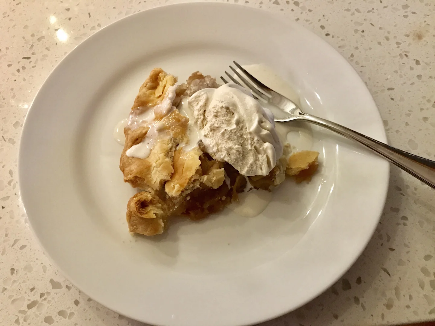 There is nothing better than freshly baked hot apple pie ala mode from just-picked apples from the orchard.
