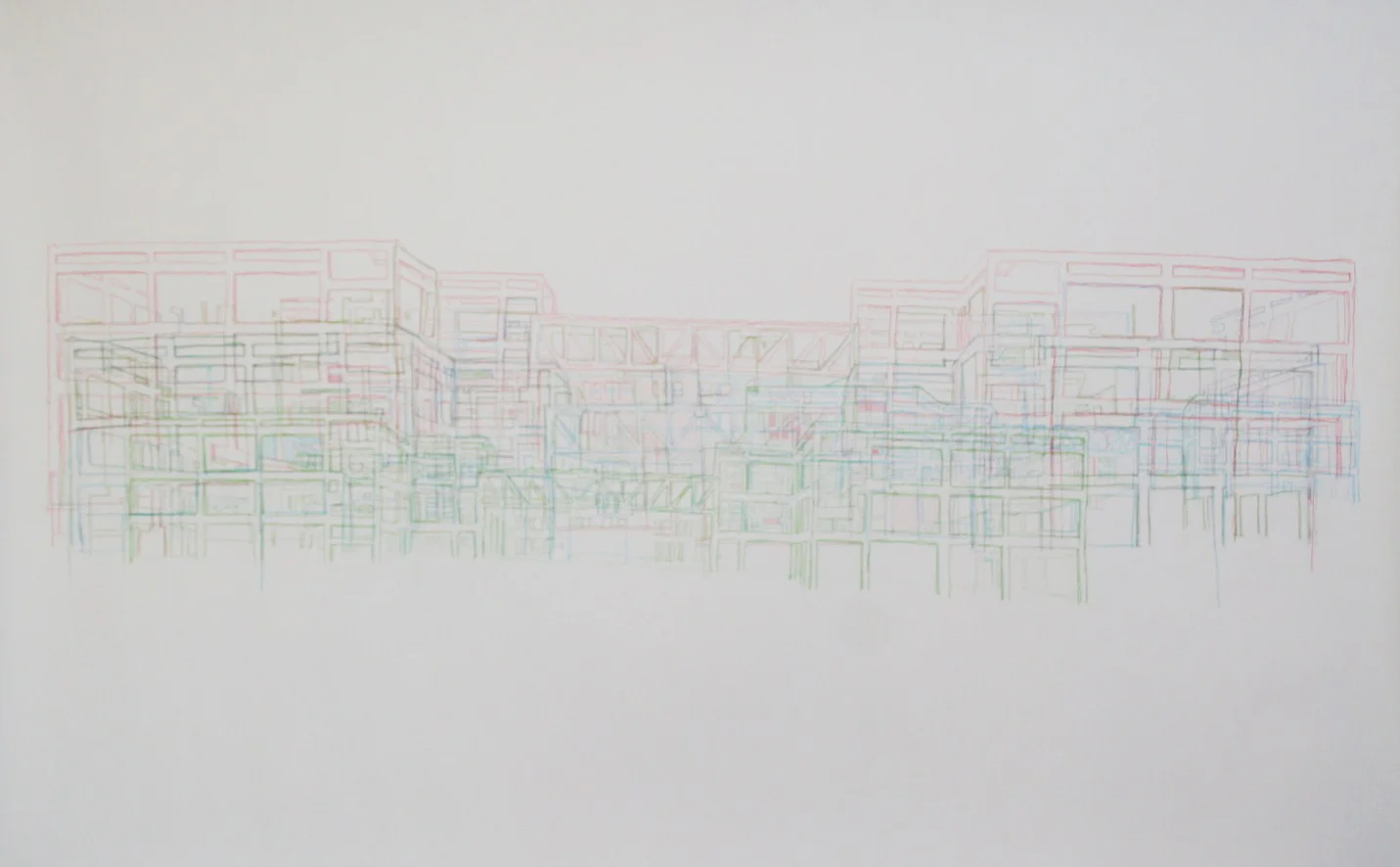 frame (04) 24x42" colored pencil on paper