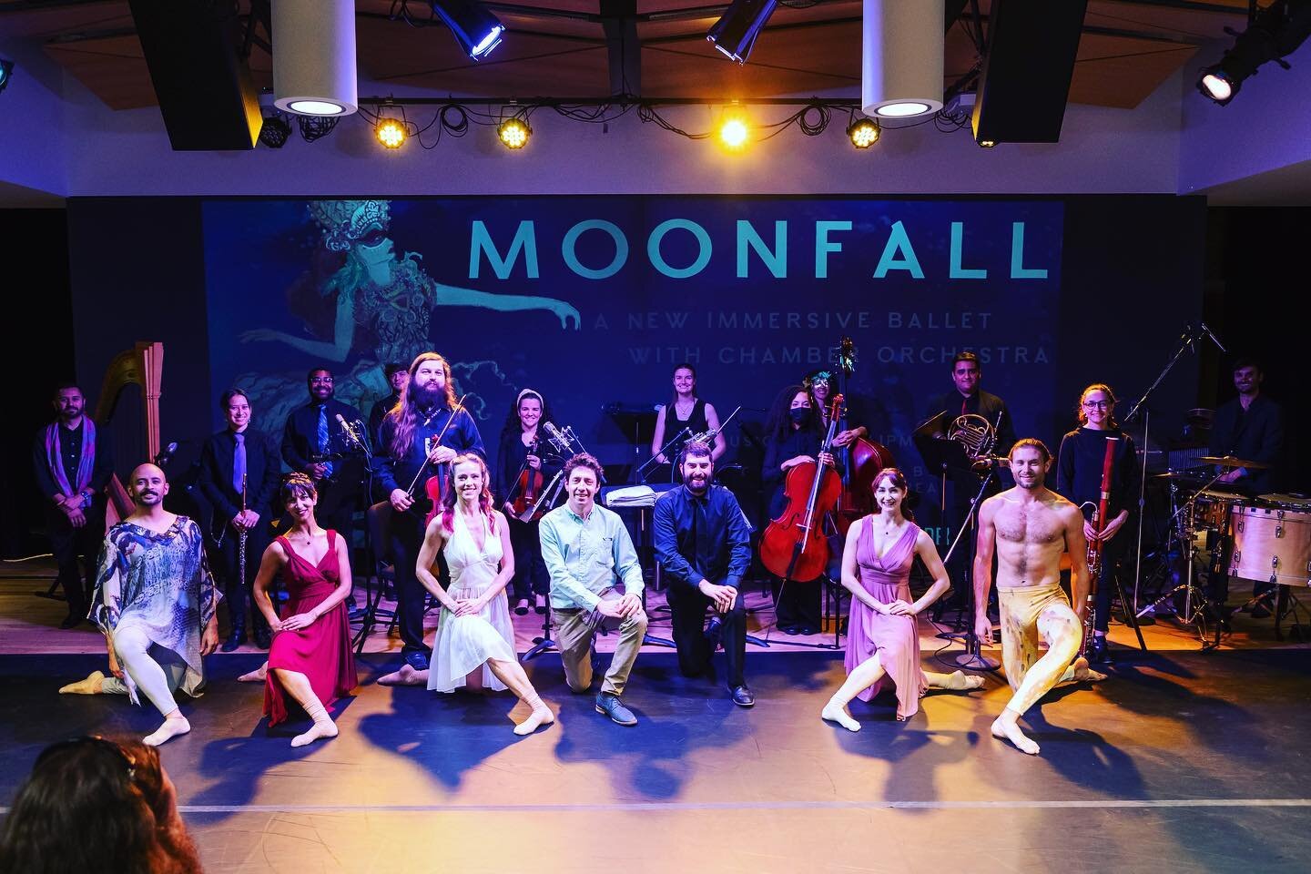 Still on a high from last weekend! First preview event for MoonFall! So grateful to @kmfaclassical for giving us a platform to share our work-in-process, this is such an integral part of the creative process. 😌

Huge thanks to @density512 @jacobschn