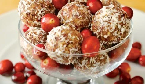 Cranberry Pecan Energy Balls