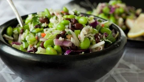 Edamame and Black Bean Salad