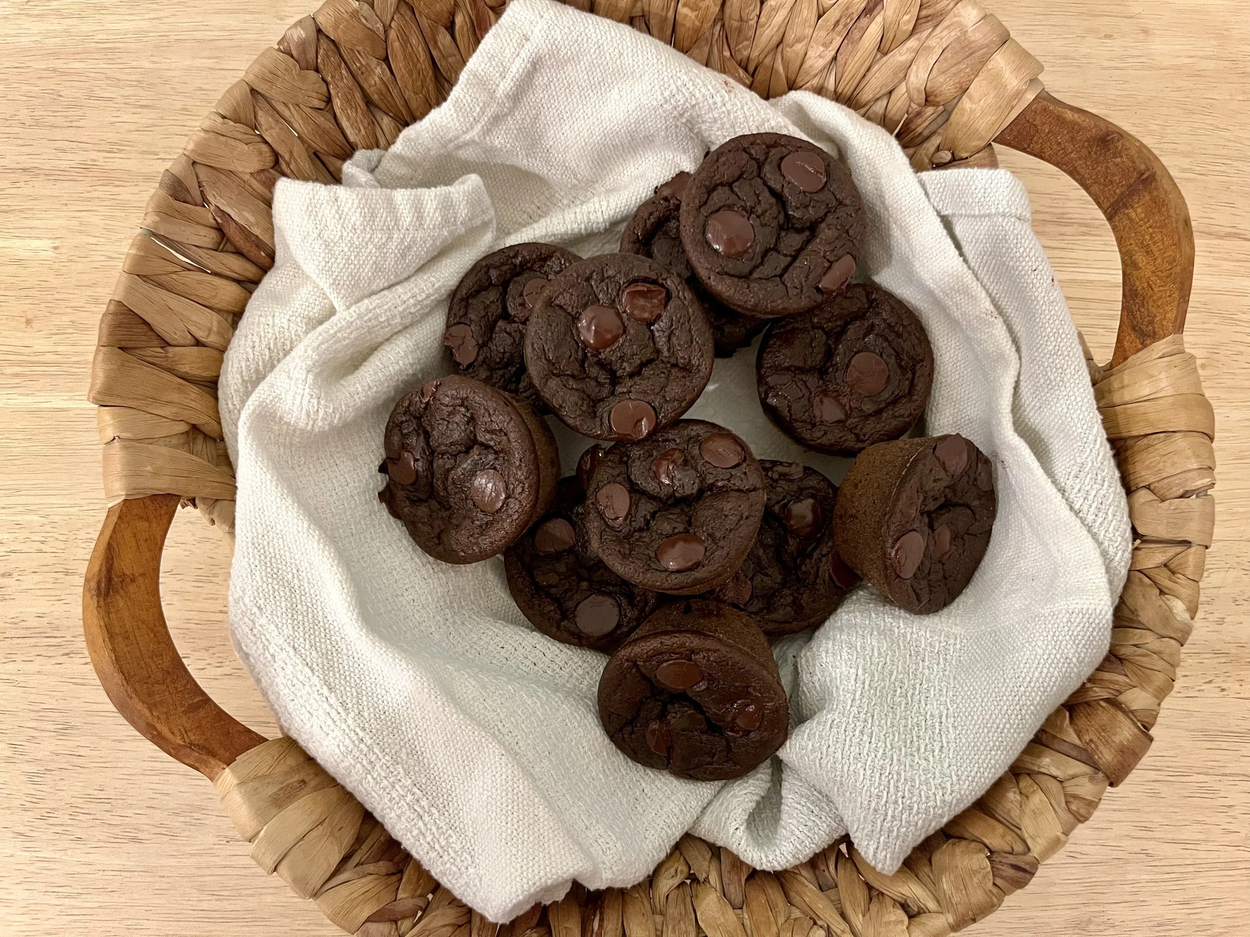 Chocolate Chip Veggie Muffins