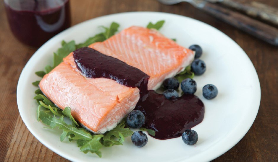 Blueberry Salmon