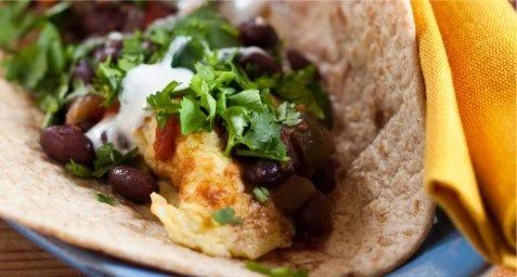 Quick and Healthy Breakfast Burritos