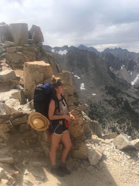 ME: sniffling and drying my sappy tears at the top of the pass.
